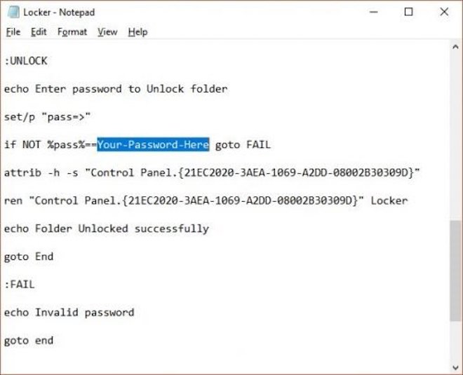 Cách khóa thư mục đơn giản trong Windows - 2