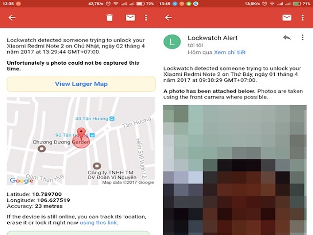 Công nghệ thông tin - 3 cách chụp ảnh và xác định vị trí kẻ trộm smartphone
