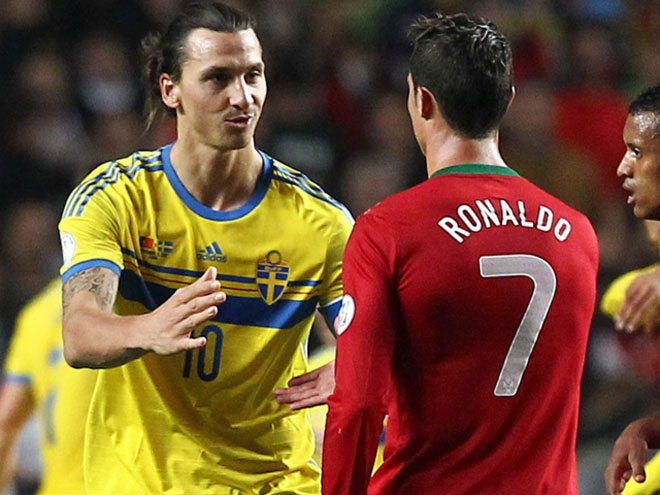 Ibrahimovic đòi đấu Ronaldo và Messi ở World Cup: Đã đi không dễ trở lại - 1
