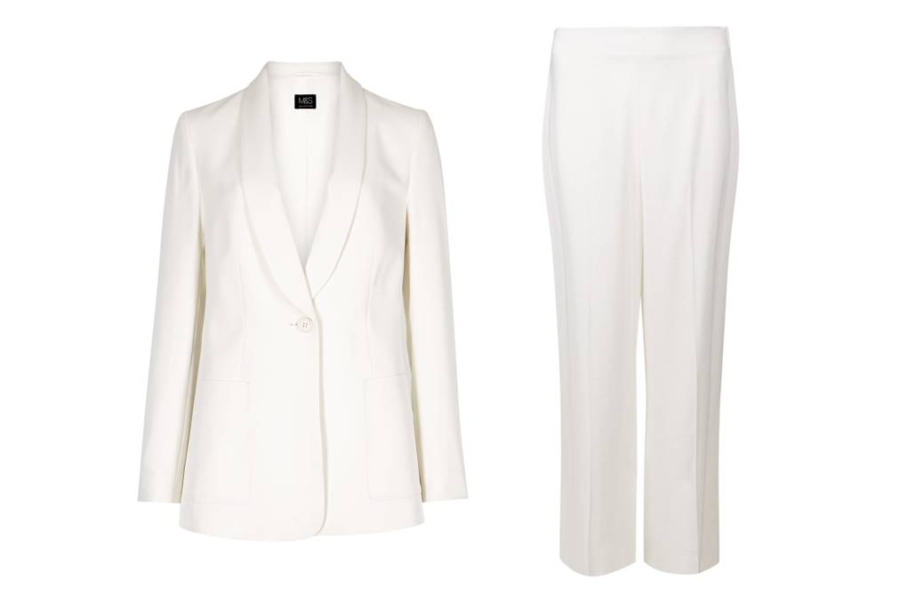 8 đồ bộ tuyệt đẹp cho nàng ghét mặc váy trong ngày cưới - 8