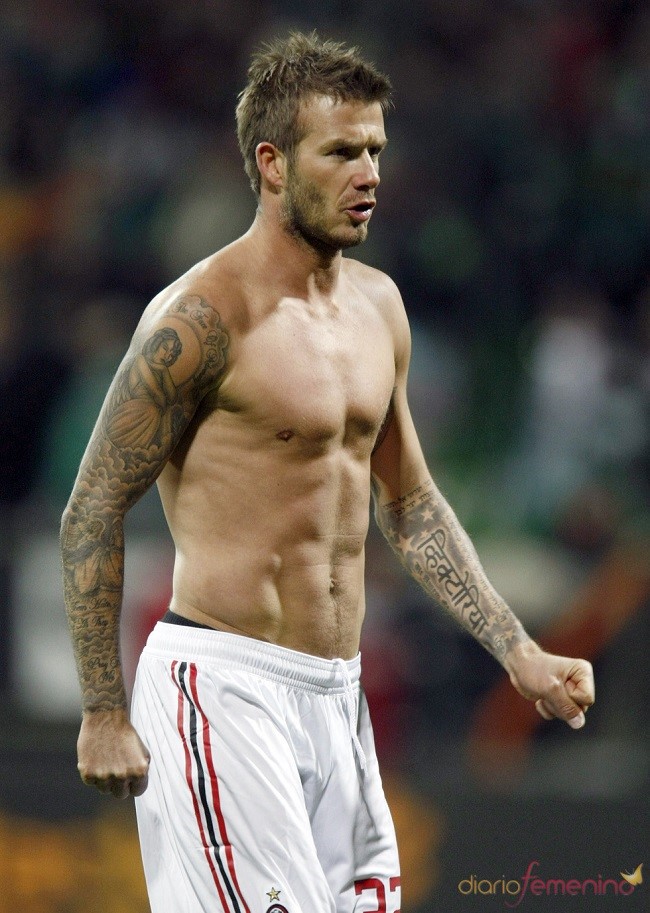 Beckham sở hữu hơn 40 hình xăm trên cơ thể và anh cho biết chưa từng hối hận về việc "nghiện xăm". 