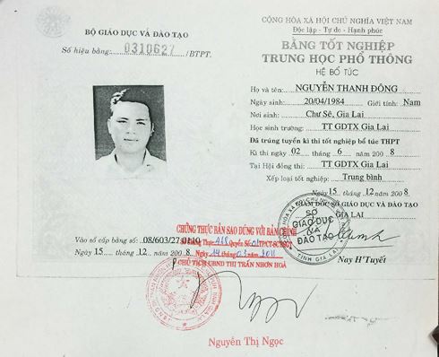 Phó chủ tịch HĐND thị trấn có bằng đại học “xin” học lại cấp 3? - 1