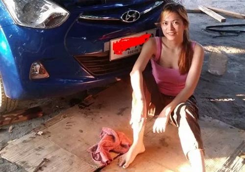 Chuyện ở xứ hoa hậu Philippines: Cô thợ sửa xe lấm lem thành người mẫu cực hot - 1