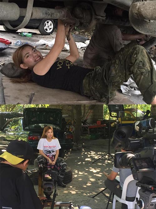 Chuyện ở xứ hoa hậu Philippines: Cô thợ sửa xe lấm lem thành người mẫu cực hot - 2