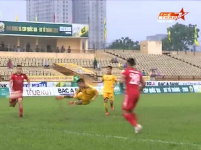 SLNA  - TP. HCM: Thẻ đỏ oan trái, định đoạt nhờ sao U23 Việt Nam