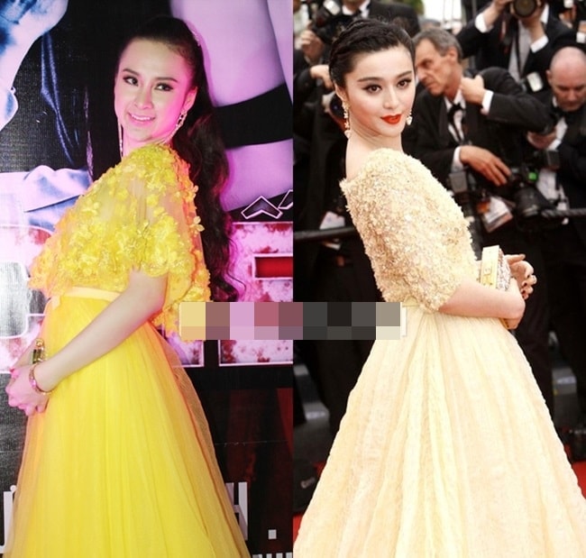 Qua giai đoạn ăn mặc phản cảm, Angela Phương Trinh bắt đầu diện những bộ váy nhái.