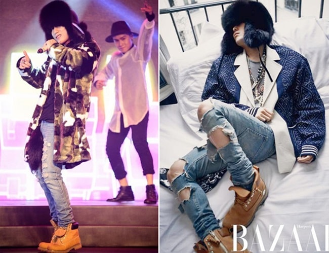 Không chỉ có trang phục mà công chúng còn cho rằng, Sơn Tùng cố ý "đạo nhái" cả phong cách của thủ lĩnh nhóm nhạc Big Bang.