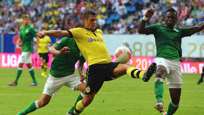 Werder Bremen - Dortmund: Đôi công mãn nhãn, 2 bàn may mắn - 1