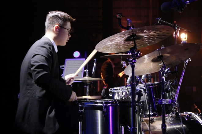 Con gái út tự tin biểu diễn cùng vợ chồng Mỹ Linh - Anh Quân - 6