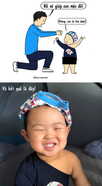 10 tình huống hài hước cha mẹ nào cũng gặp phải khi có con nhỏ - 1