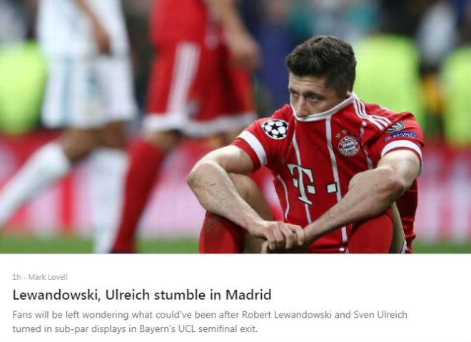 Real vào chung kết cúp C1: Báo chí Đức ca ngợi Bayern, tiếc vì thiếu may mắn - 2