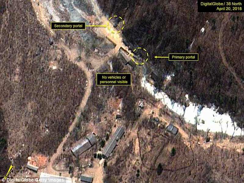 Hành động đầu tiên của Triều Tiên nhằm đóng cửa bãi thử hạt nhân - 1