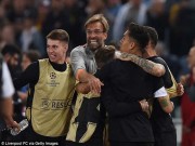 Bóng đá - Liverpool thua sốc vẫn loại Roma: Klopp thừa nhận may mắn, lớn tiếng dọa Real