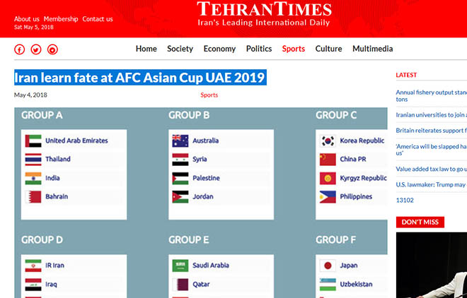Asian Cup 2019: Mải đấu Iraq, báo Iran xem nhẹ ĐT Việt Nam - 1