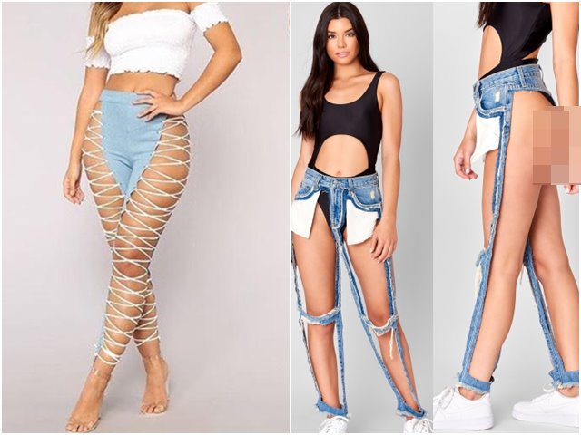 Người mẫu - Hoa hậu - Loạt quần cắt xẻ khiến nam giới "mắt tròn mắt dẹt"