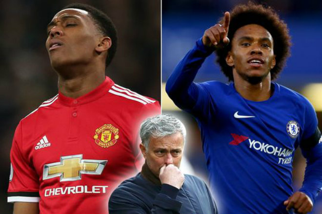Chuyển nhượng MU: Mourinho gạ Chelsea đổi Martial lấy Willian - 1