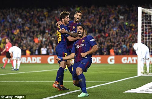 Chi tiết Barcelona - Real Madrid: Nghẹt thở những phút cuối (KT) - 4