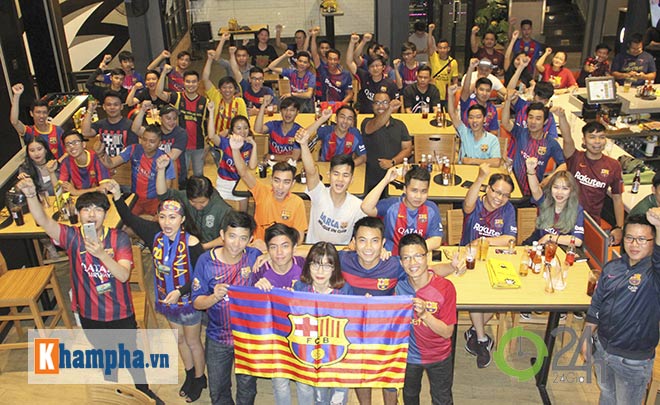 Trẩy hội “Siêu kinh điển”, fan Barca Việt chê Real làm điều xấu hổ - 1