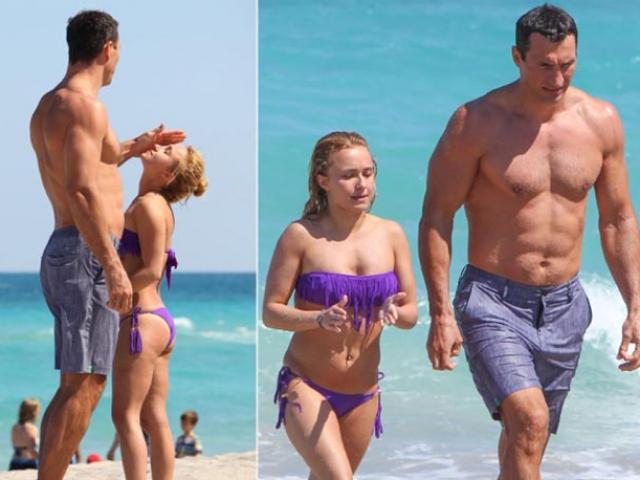 Klitschko 1m98, 109kg và vợ đẹp 1m53: “Kích thước” chỉ là chuyện nhỏ
