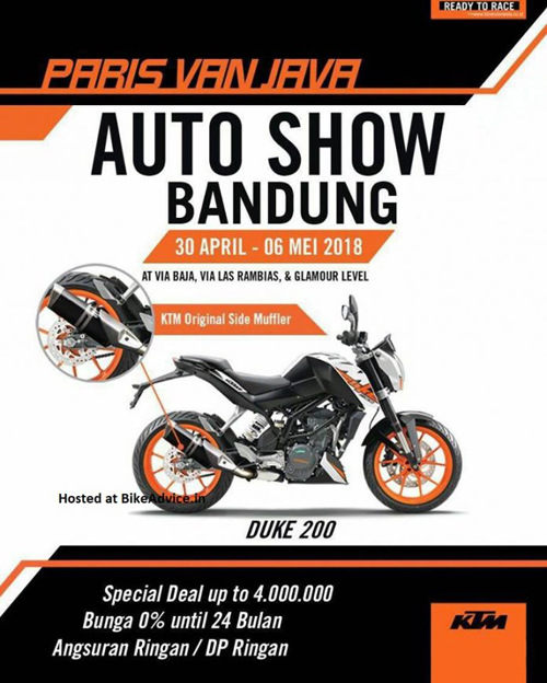 KTM Duke 200 2018 sẽ sở hữu ống xả hoàn toàn mới - 1