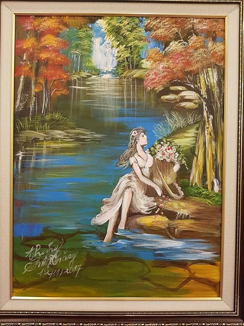 Bất ngờ với tài vẽ tranh của diễn viên hài Chiến Thắng - 3