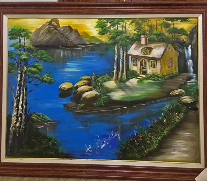 Bất ngờ với tài vẽ tranh của diễn viên hài Chiến Thắng - 4