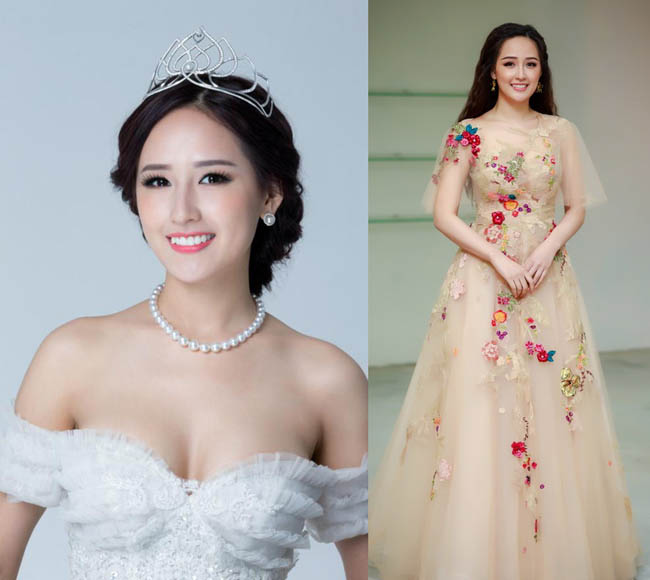 Thời gian gần đây, Mai Phương Thúy mặc đa dạng, trải nghiệm phong cách &#34;bánh bèo&#34; bên cạnh gu mặc quyến rũ thường thấy. Đây là hình ảnh Mai Phương Thúy khi mới đăng quang và hồi đầu năm 2018 tại sự kiện của Hoa hậu Hoàn vũ Việt Nam.&nbsp;