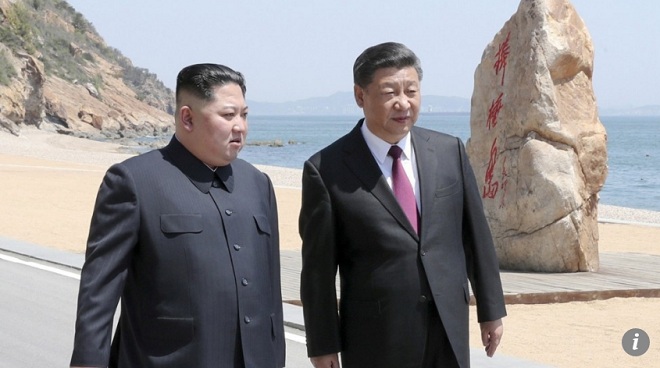 Vì sao Kim Jong-un đột nhiên sang Trung Quốc gặp ông Tập bên bờ biển? - 1