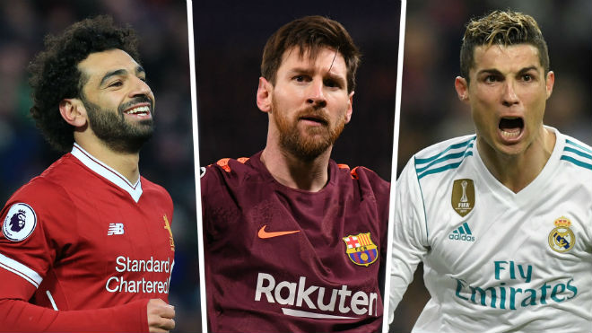 Messi bứt tốc đua Giày vàng: Salah &#34;đầu hàng&#34;, Ronaldo sắp vào dĩ vãng - 1