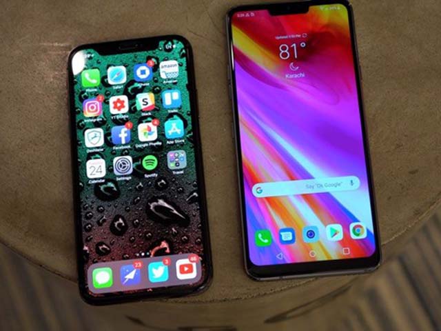 So sánh tai thỏ trên LG G7 ThinQ với iPhone X