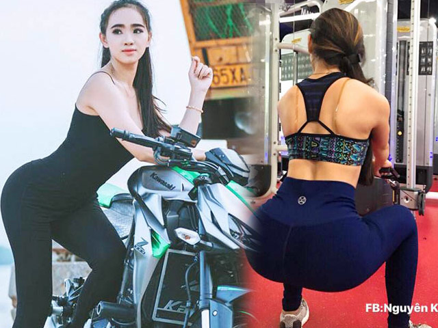Bí quyết làm đẹp - Cách để có vòng ba 96cm của “hot girl xe phân khối lớn Cần Thơ”