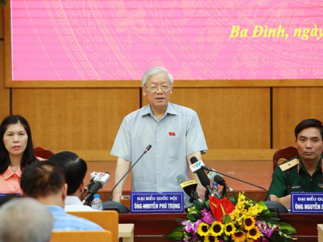 Tổng Bí thư: ”Lò đã nóng rực”, chống tham nhũng đến cùng, không bỏ giữa chừng