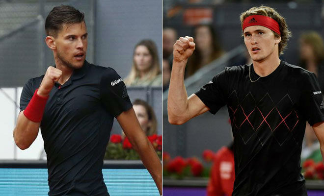 Chung kết Madrid Open: Thiem, Zverev đạp đổ &#34;bức tường&#34; Big 4 - 1