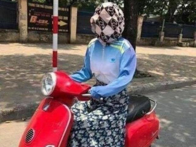 Tranh vui - "Ninja" khoe sắc xuân mơn mởn trong bộ sưu tập áo chống nắng sặc sỡ