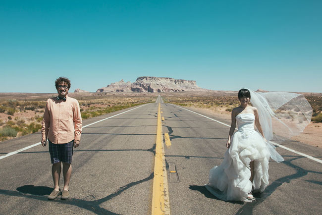 Đi vòng quanh thế giới trong suốt 3 năm, cặp đôi tự chụp bộ ảnh cưới đẹp lung linh khiến dân mạng trầm trồ - 1