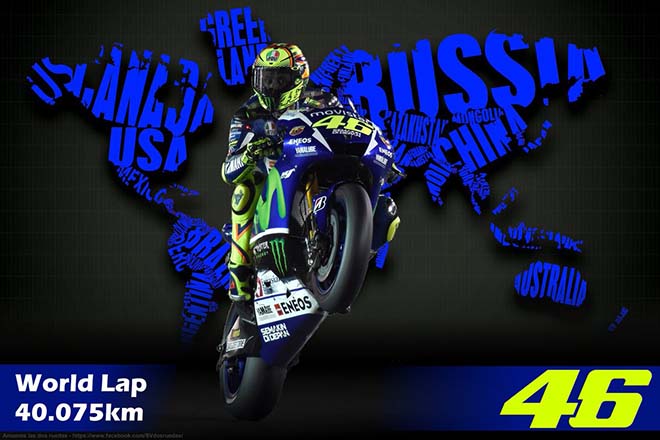 Đua xe MotoGP, bái phục Rossi: Huyền thoại đua 40.075km một vòng Trái đất - 1