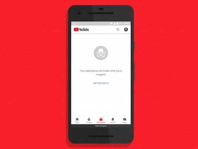 YouTube sắp ra chế độ ẩn danh trên ứng dụng di động