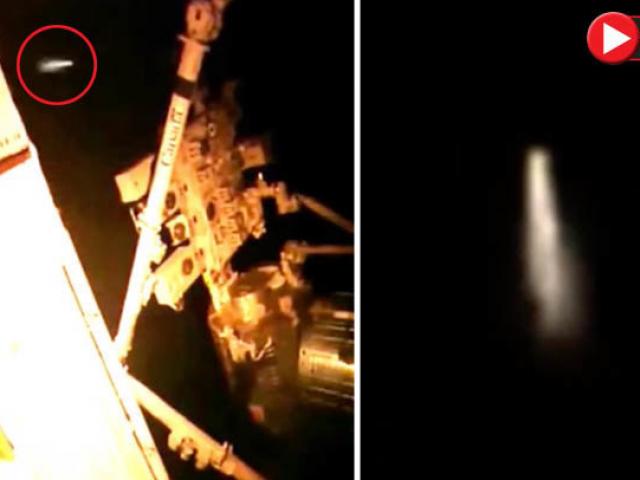 Phi thường - kỳ quặc - Video: Vật thể bí ẩn lao với tốc độ ánh sáng qua trạm vũ trụ ISS