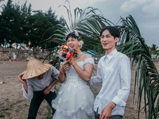 Bạn trẻ - Cuộc sống - Phong cách kỷ yếu đám cưới của học sinh Hải Phòng gây “bão”