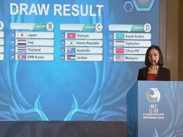 Bóng đá - Tin HOT bóng đá tối 18/5: U19 Việt Nam rơi bảng tử thần giải châu Á