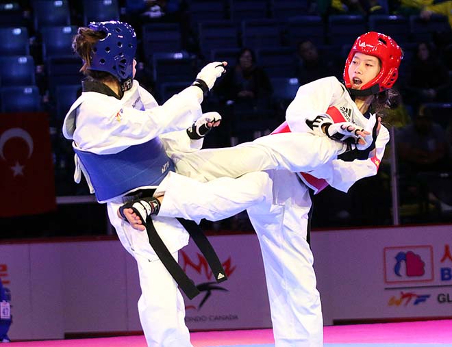 Hot girl Châu Tuyết Vân được chờ &#34;gây sốt&#34; tại giải Taekwondo châu Á - 1