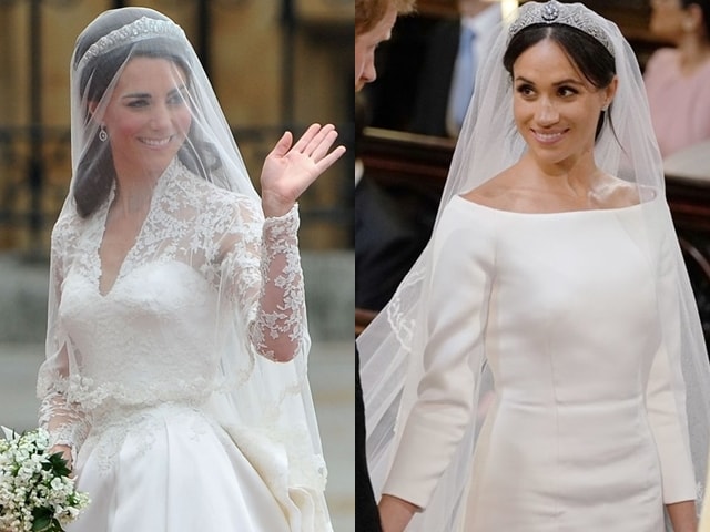 Váy cưới của 2 công nương nước Anh, ”mỗi người một vẻ, mười phân vẹn mười”