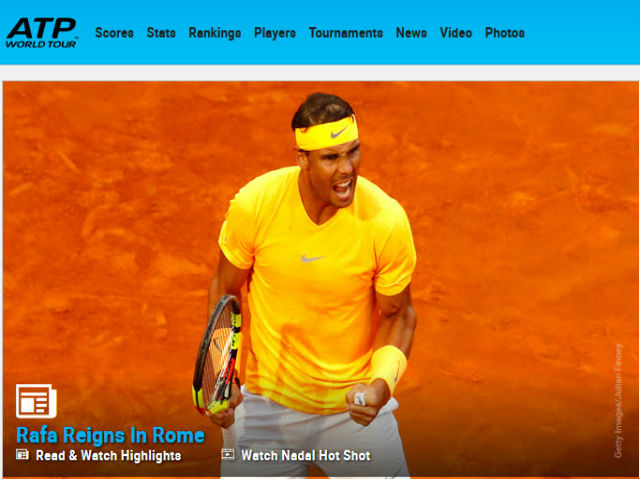 Nadal vô địch Rome Masters: Báo chí phong ”người trời”, vẫn lo mất số 1