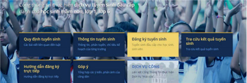Hướng dẫn cách đăng ký thử nghiệm tuyển sinh trực tuyến vào lớp 6 tại Hà Nội - 1