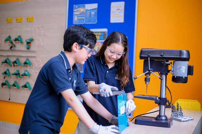 “Mãn nhãn” với không gian sáng chế Innovation Center của học sinh Vinschool - 4