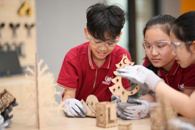 “Mãn nhãn” với không gian sáng chế Innovation Center của học sinh Vinschool - 5