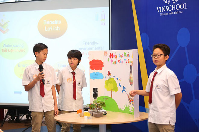 “Mãn nhãn” với không gian sáng chế Innovation Center của học sinh Vinschool - 6