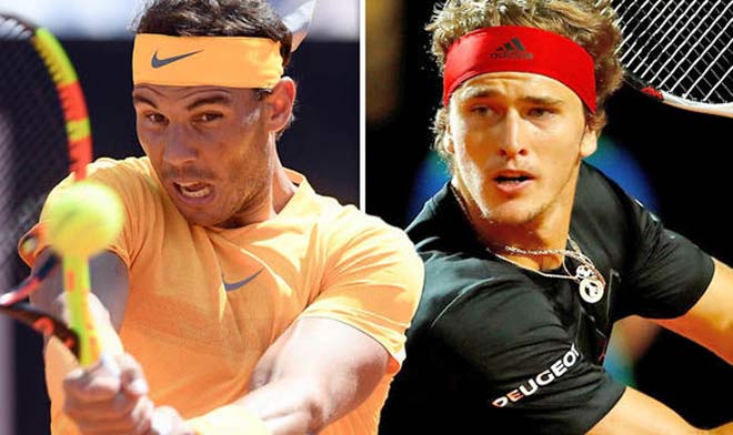 Roland Garros 2018: &#34;Hoàng tử&#34; Zverev đe dọa buộc “Vua” Nadal thoái vị - 1