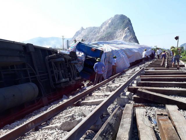 Chính thức thông tàu sau tai nạn thảm khốc tàu hỏa ở Thanh Hóa