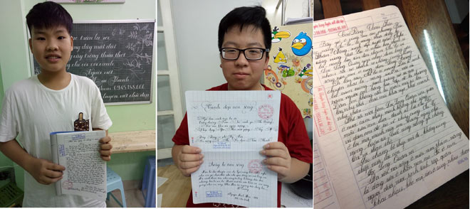 Lớp luyện viết chữ đẹp và rèn viết nhanh giữa lòng Hà Nội - 4